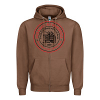 Chestnut Suny Oneonta Zipper Hoodie - linhVisuals