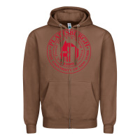 Chestnut Suny Plattsburgh Zipper Hoodie - linhVisuals