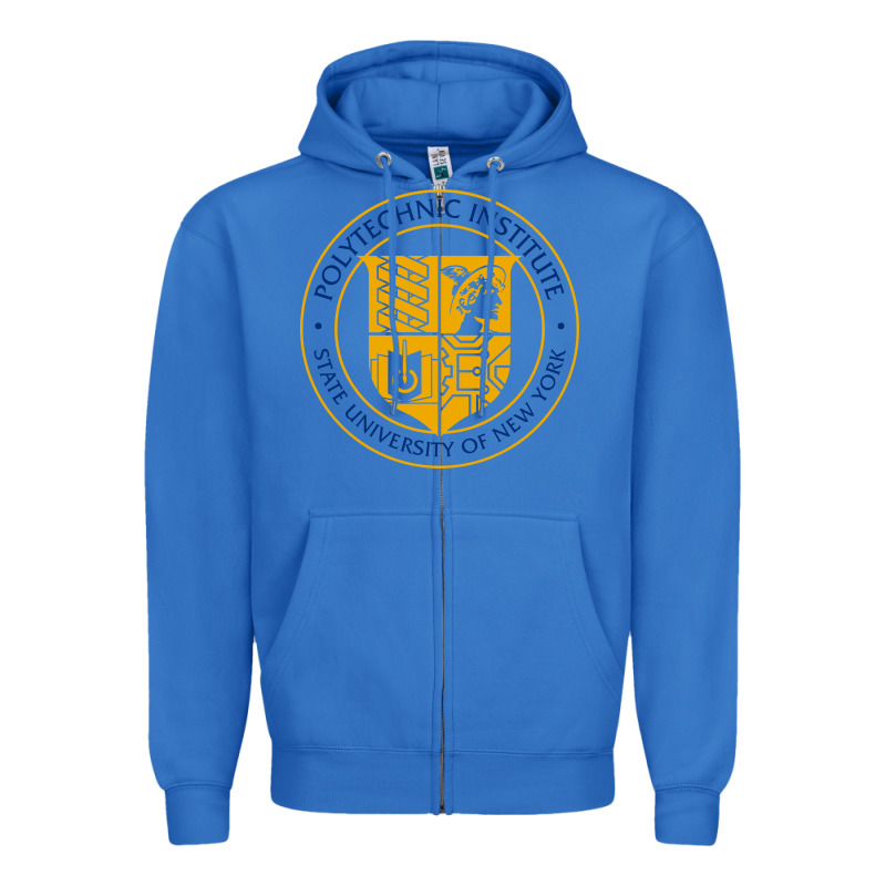 Suny Polytechnic Institute Zipper Hoodie by linhVisuals | Teevron