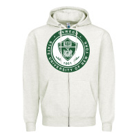 Oatmeal Heather Suny Oswego Zipper Hoodie - linhVisuals
