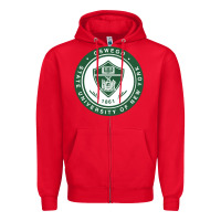 Red Suny Oswego Zipper Hoodie - linhVisuals
