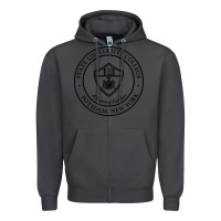 Smoke Suny Potsdam Zipper Hoodie - linhVisuals
