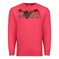 Cardinal valentines day mama Premium Sweatshirt - RanaPortraitStore