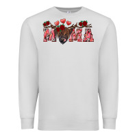 Dove Grey valentines day mama Premium Sweatshirt - RanaPortraitStore