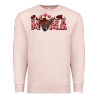 Pale Pink valentines day mama Premium Sweatshirt - RanaPortraitStore