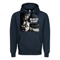 Navy #brantley gilbert just as i am tour 2022 Zipper Hoodie - linhVisuals