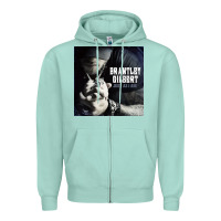 Seafoam #brantley gilbert just as i am tour 2022 Zipper Hoodie - linhVisuals