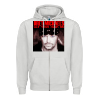 Dove Grey #bret michaels get your rock on tour 2022 Zipper Hoodie - linhVisuals