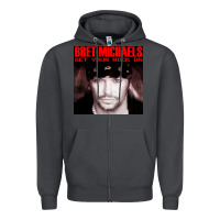 Smoke #bret michaels get your rock on tour 2022 Zipper Hoodie - linhVisuals