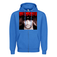 True Royal #bret michaels get your rock on tour 2022 Zipper Hoodie - linhVisuals