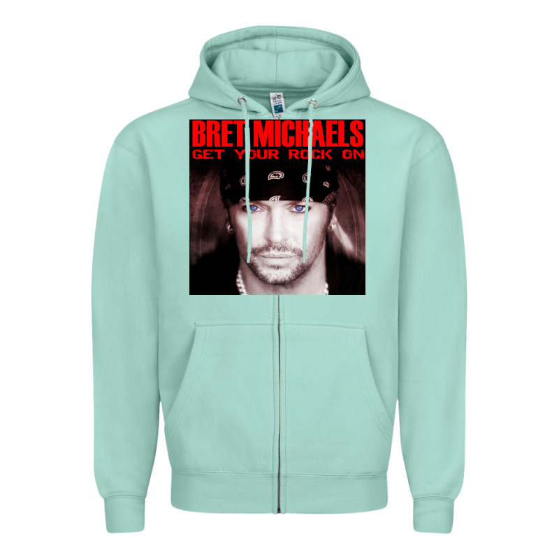 #bret Michaels Get Your Rock On Tour 2022 Zipper Hoodie by linhVisuals | Teevron