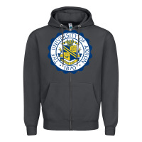 Smoke University Of Akron Zipper Hoodie - linhVisuals