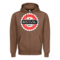 Chestnut beer bintang bali 2022 Zipper Hoodie - linhVisuals