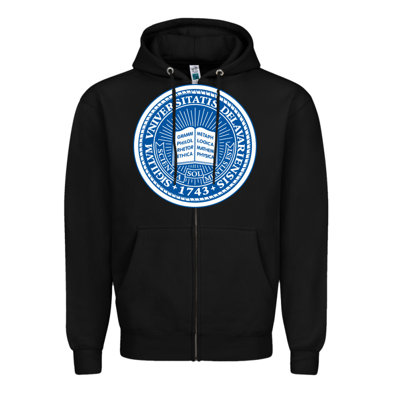 University Of Delaware Zipper Hoodie by linhVisuals | Teevron