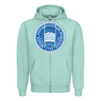 Seafoam University Of Delaware Zipper Hoodie - linhVisuals