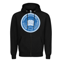 Black University Of Delaware Zipper Hoodie - linhVisuals