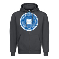 Smoke University Of Delaware Zipper Hoodie - linhVisuals