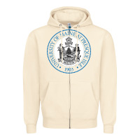 Sandshell University Of Maine At Presque Isle Zipper Hoodie - linhVisuals