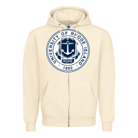 Sandshell University Of Rhode Island Zipper Hoodie - linhVisuals