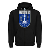Black University Of Memphis Zipper Hoodie - linhVisuals