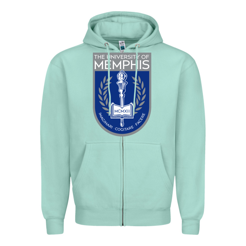 University Of Memphis Zipper Hoodie by linhVisuals | Teevron