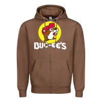 Chestnut bucc ee's tshirt Zipper Hoodie - linhVisuals