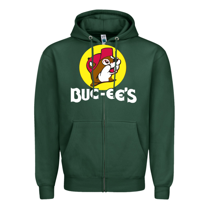 Bucc Ee's Tshirt Zipper Hoodie by linhVisuals | Teevron