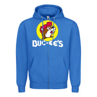 True Royal bucc ee's tshirt Zipper Hoodie - linhVisuals