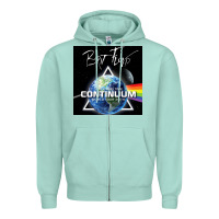 Seafoam #brit floyd space and time world tour 2016 Zipper Hoodie - linhVisuals