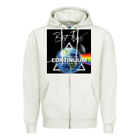 Oatmeal Heather #brit floyd space and time world tour 2016 Zipper Hoodie - linhVisuals