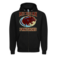 Black The Panthers Zipper Hoodie - linhVisuals