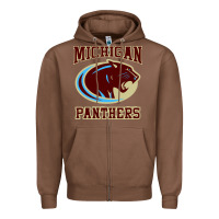 Chestnut The Panthers Zipper Hoodie - linhVisuals
