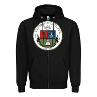 Black Upr At Arecibo Zipper Hoodie - linhVisuals