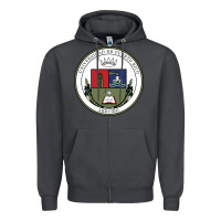 Smoke Upr At Arecibo Zipper Hoodie - linhVisuals