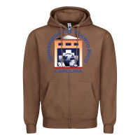 Chestnut Upr At Carolina Zipper Hoodie - linhVisuals