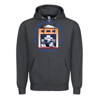 Smoke Upr At Carolina Zipper Hoodie - linhVisuals