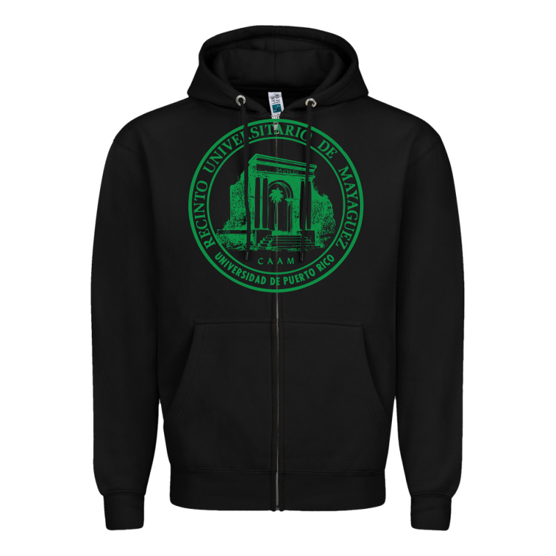 Upr At Mayaguez Zipper Hoodie by linhVisuals | Teevron