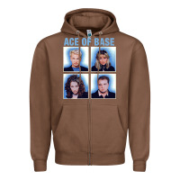 Chestnut vintage Ace Of The Base Zipper Hoodie - linhVisuals