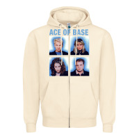 Sandshell vintage Ace Of The Base Zipper Hoodie - linhVisuals