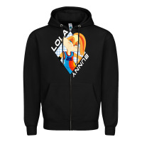 Black lola bunny gril Zipper Hoodie - linhVisuals