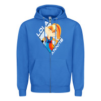 Lola Bunny Gril Zipper Hoodie | Teevron