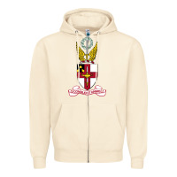 Sandshell Virginia Military Institute Zipper Hoodie - linhVisuals
