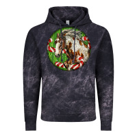 Cloud Black Horse Christmas Vintage Hoodie - LillyAllenDesigns