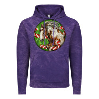 Cloud Purple Horse Christmas Vintage Hoodie - LillyAllenDesigns