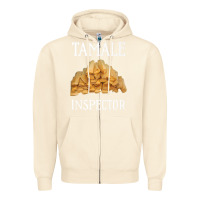 Sandshell tamale inspector mexican holiday christmas food Zipper Hoodie - linhVisuals