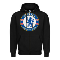 Black chealsea Zipper Hoodie - linhVisuals