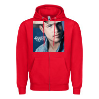 Red dustin lynch gayanya kul Zipper Hoodie - linhVisuals