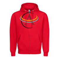 Red ankeny community school distric Zipper Hoodie - linhVisuals