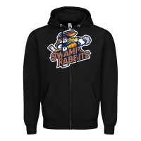 Black greenville-swamp-rabbits-merch Zipper Hoodie - linhVisuals