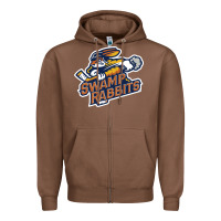 Chestnut greenville-swamp-rabbits-merch Zipper Hoodie - linhVisuals